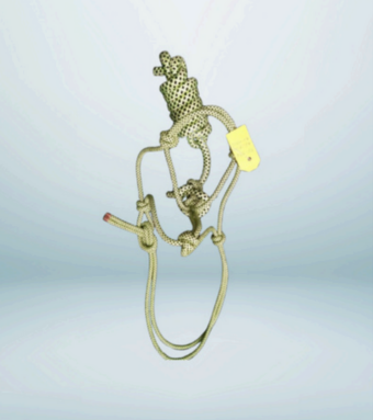 Walf Exports Plain Rope Halter With Lead