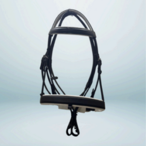 Walf Exports Leather Bridle with Leather Reins