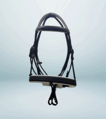 Walf Exports Leather Bridle with Leather Reins