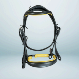 Walf Exports Economic Leather Bridle with Web Reins