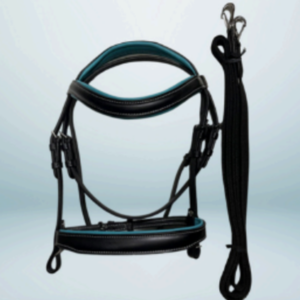 Walf Exports Leather Polo Bridle With Leather Reins