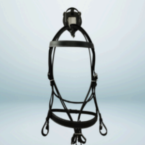 Walf Exports Leather Polo Bridle With Leather Reins