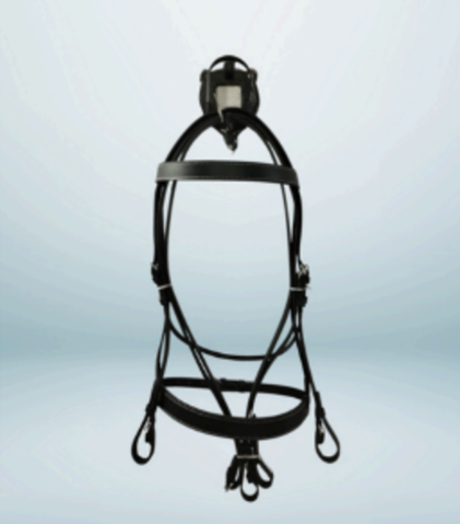 Walf Exports Leather Polo Bridle With Leather Reins