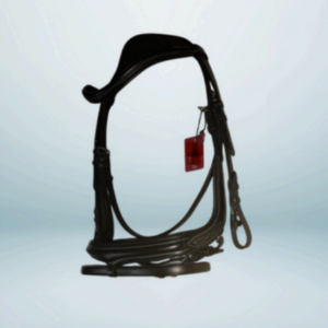 Walf Exports Micklem Leather Bridle With Leather Reins