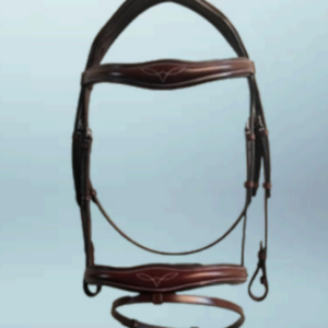 Walf Exports Leather Bridle With Leather Reins