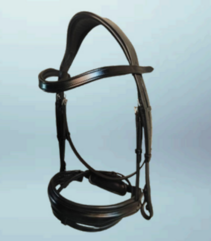 Walf Exports English Leather Bridle With Leather Reins