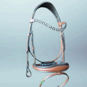 Walf Exports Leather Bridle With Leather Reins