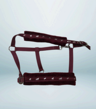 Walf Exports PP Fur Halter With Ribbon