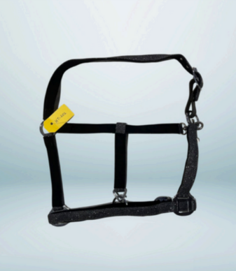 Walf Exports Glitter Halter With Suede Lining