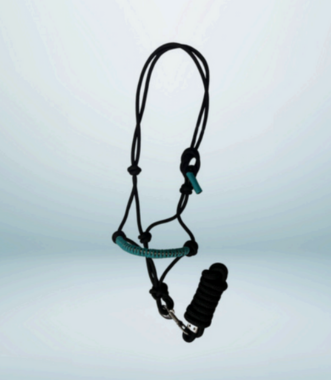Walf Exports Beaded Rope Halter With Lead
