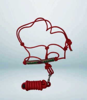 Walf Exports Western Rope Halter With Lead Rope