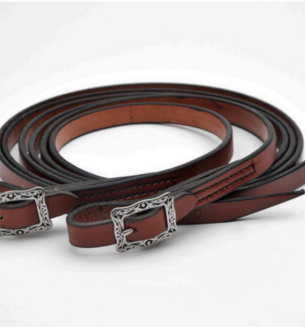Walf Exports Leather Western Reins