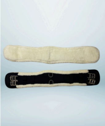 Walf Exports Web And Fur/Sheep Skin Girth