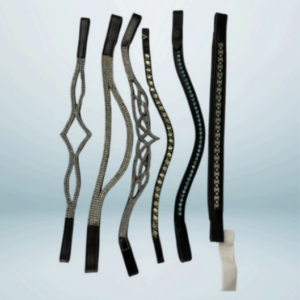 Walf Exports Artistic Design Browband With Stones