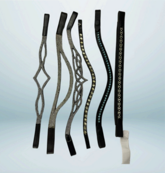 Walf Exports Artistic Design Browband With Stones