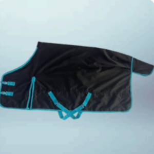 Walf Exports 600D Polyester 50G Fill Rug Light Blue Binding