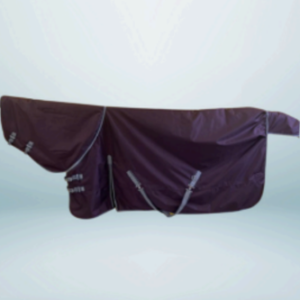 Walf Exports 1200D 350G Fill Polyester Combo Rug Black With Purple (Copy)