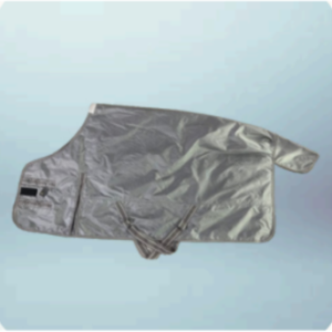 Walf Exports 1680D Polyester 50G Fill Combo Rug Grey / White Binding