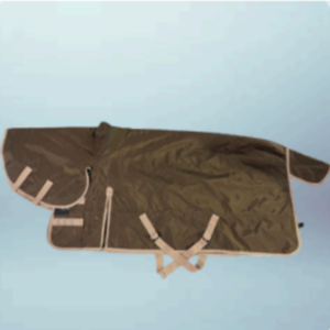 Walf Exports 1680D Polyester 200G Fill Combo Rug Tan Binding