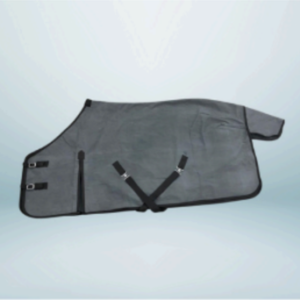 Walf Exports 17OZ Wool Lined Canvas Rug Gray With Black