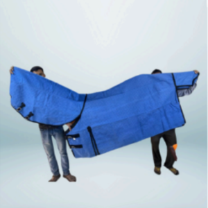 Walf Exports 200Z Unlined Canvas Combo Rug Blue With Black