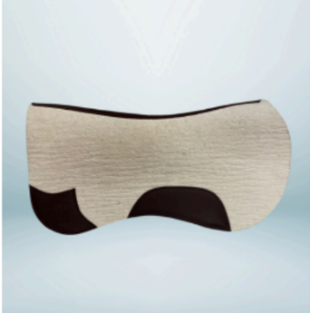 Walf Exports Western Natural Wool Felt Saddle Pad