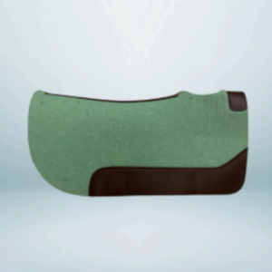 Walf Exports Western Green Wool Felt Saddle Pad