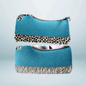 Walf Exports Western Vibrant Animal Print Saddle Pad