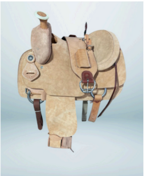 Walf Exports Leather Western Roping Saddle