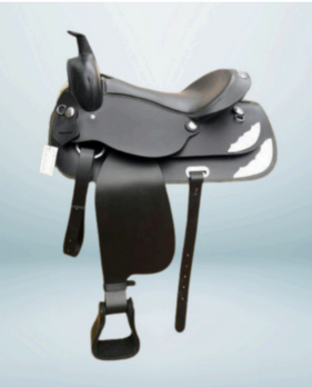 Walf Exports Leather Western Cutting Saddle