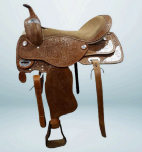 Walf Exports Leather Western Reining Saddle