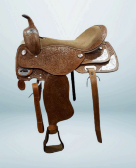 Walf Exports Leather Western Reining Saddle