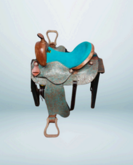 Walf Exports Leather Western Roping Saddle