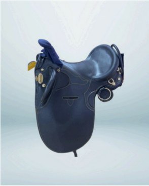 Walf Exports Leather Stock Saddle
