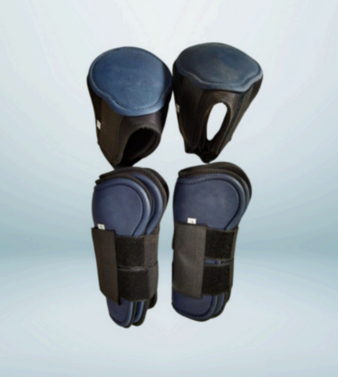 Walf Exports Tendon Boots with Knee Set