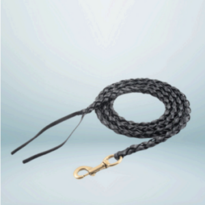 Walf Exports Leather Braided Lead Rope