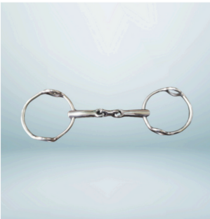 Walf Exports Double Joint Loose Ring Snaffle Bits